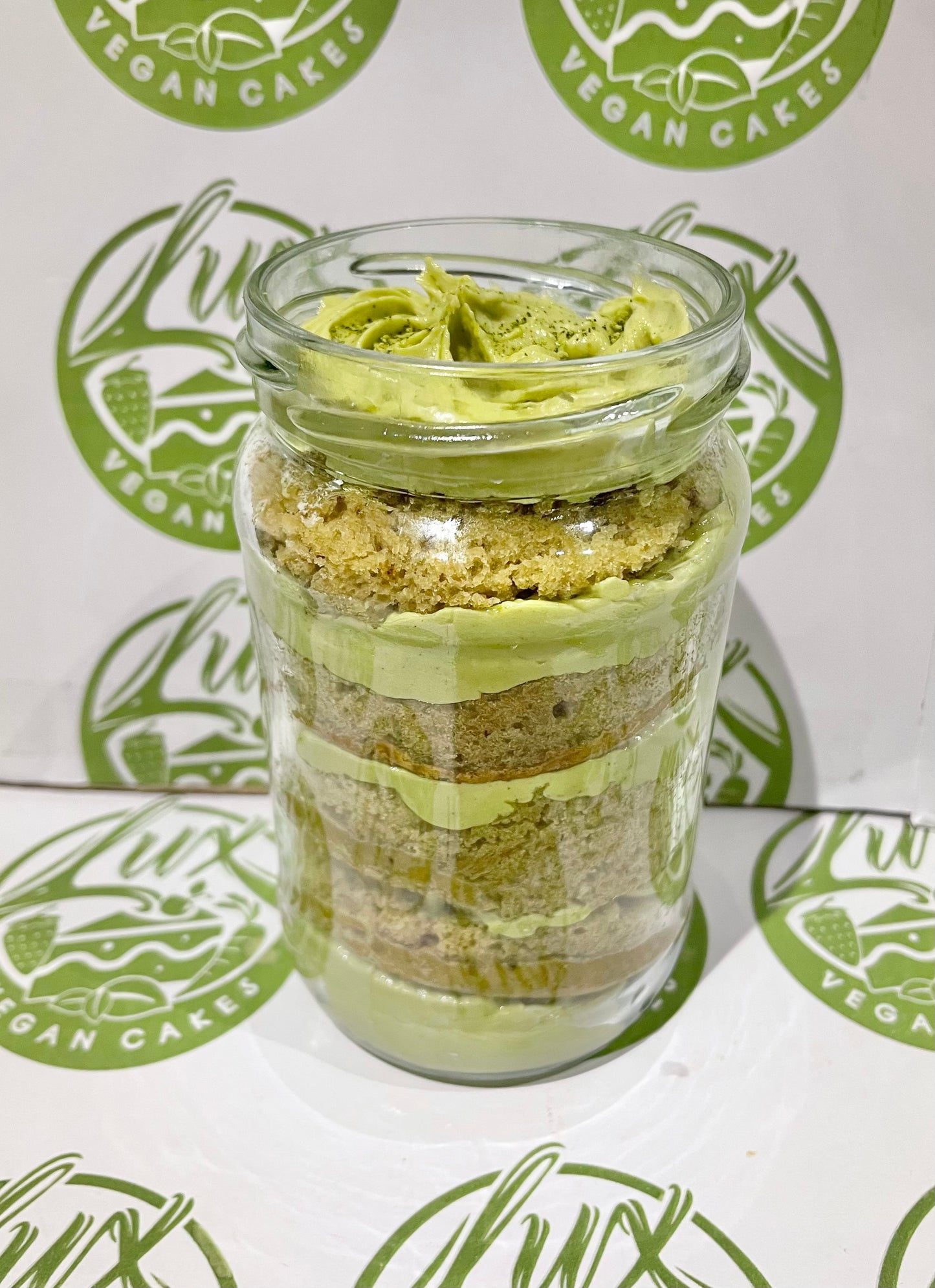 Vegan Matcha Cake Jars medium