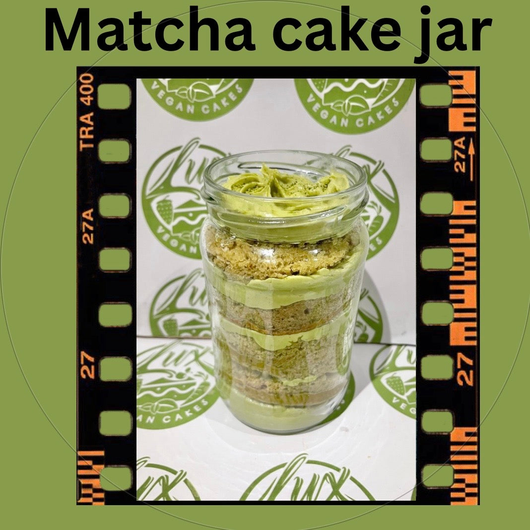 Vegan Matcha Cake Jars medium