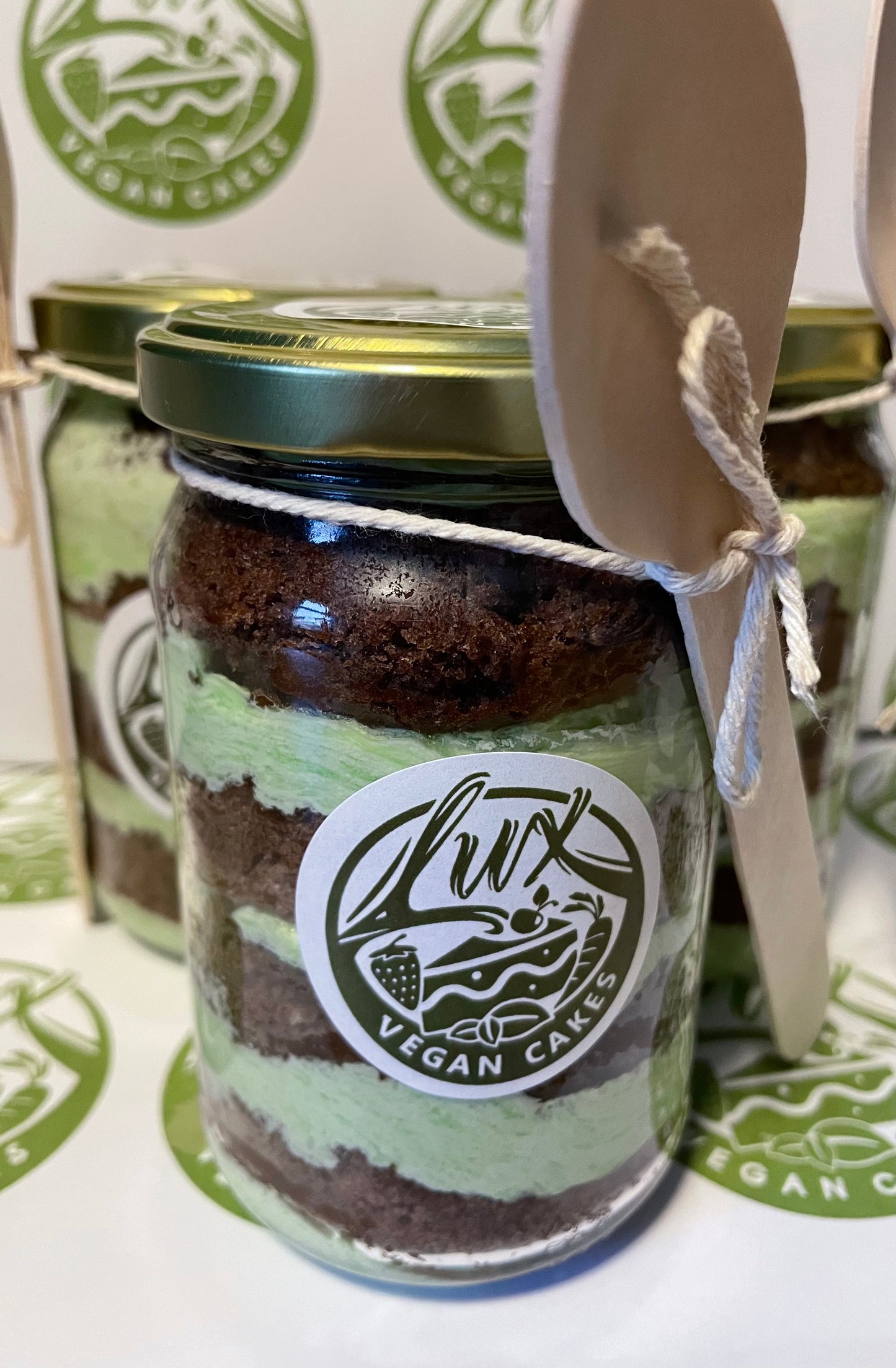 Mint chocolate Medium Cake Jars