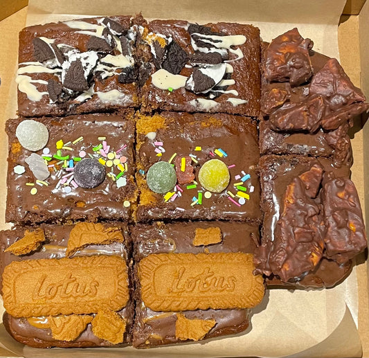 New Mixed Chocolate Brownies