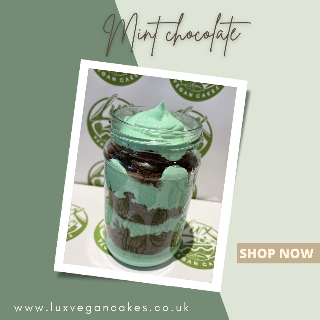 Mint chocolate Medium Cake Jars