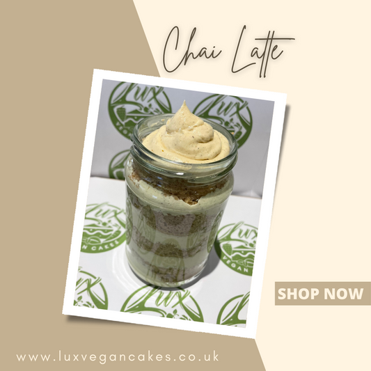 Chai latte Medium Cake Jars