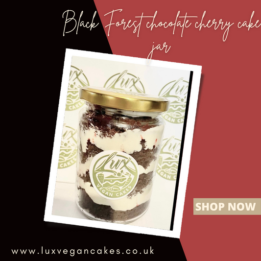 Black Forrest cherry Medium Cake Jars