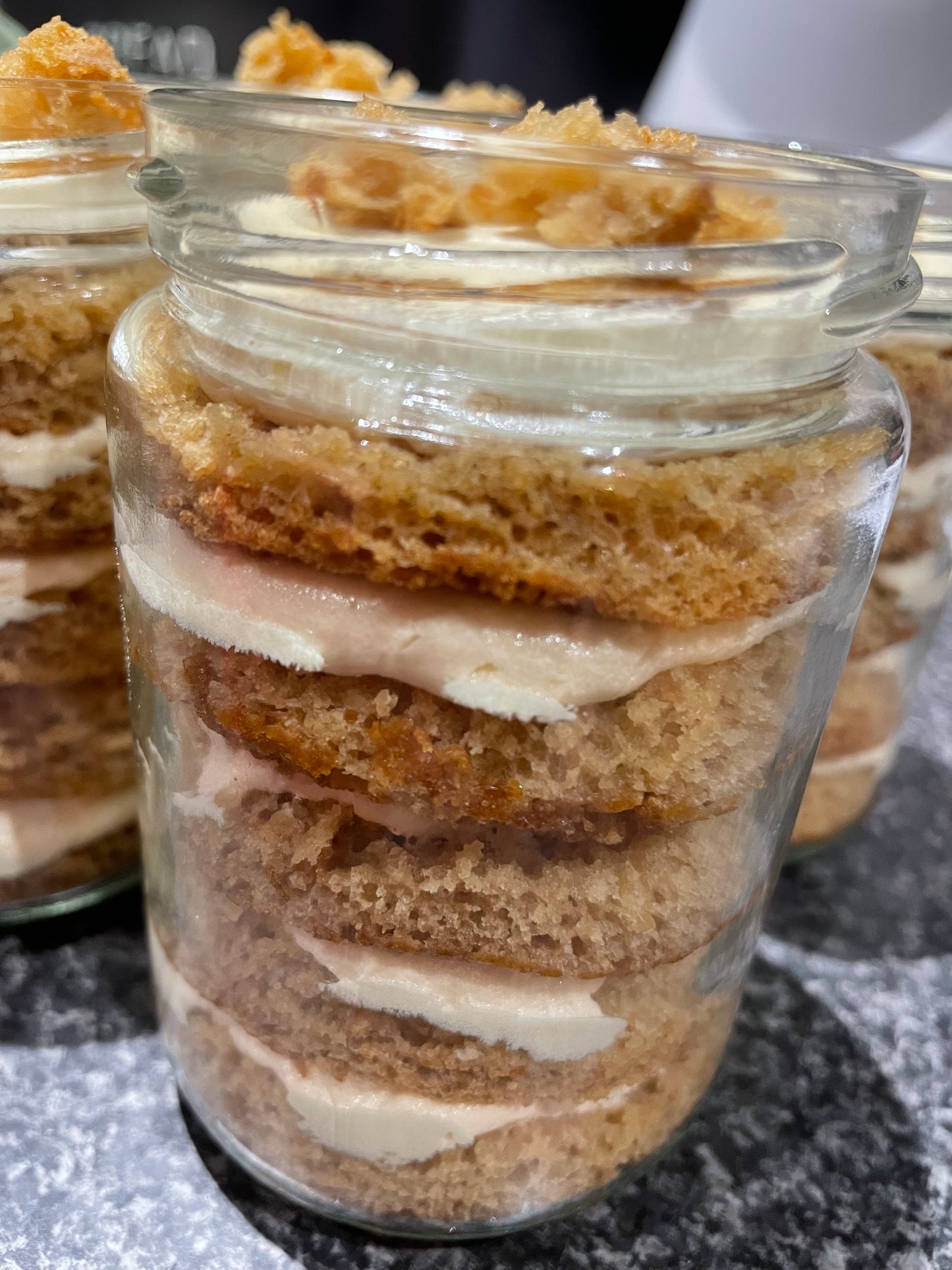 Salted caramel Medium Cake Jars