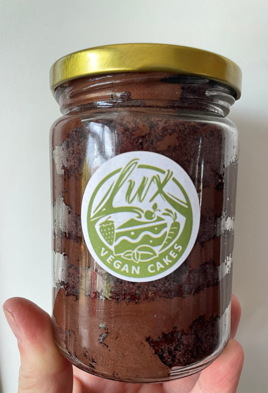 Gluten free Vegan Chocolate Medium Cake Jars